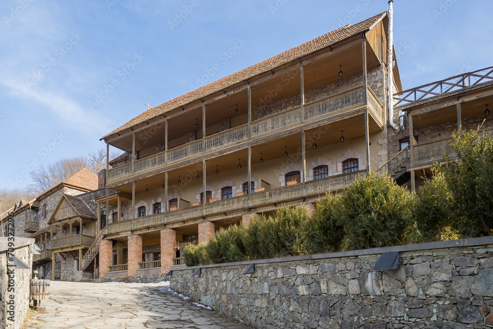 Armenia. The resort town of Dilijan. The architecture of Armenia. A