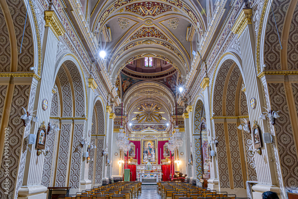 Fototapeta premium Église Notre-Dame de Pompéi - Marsaxlokk
