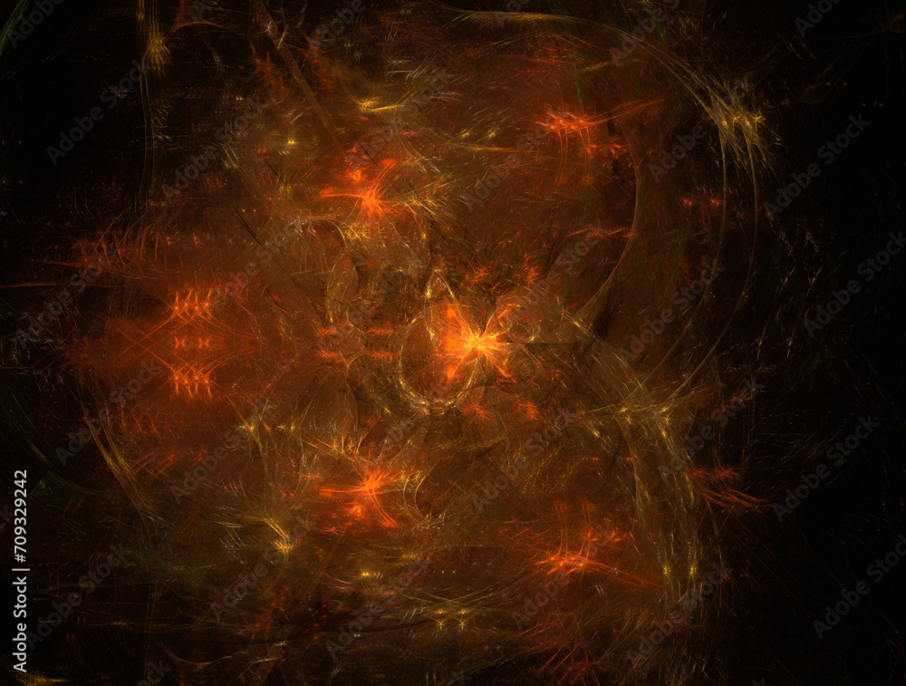 Obraz premium Imaginatory fractal abstract background Image