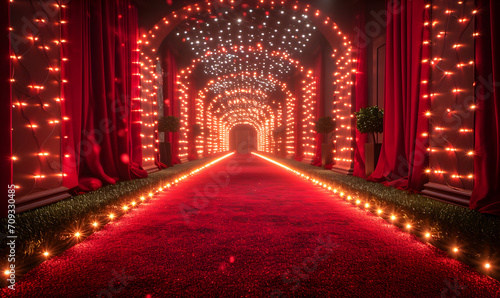 Red Carpet Glamour Develop backdrops with a touch of Hollywood glamour  suitable for red carpet events