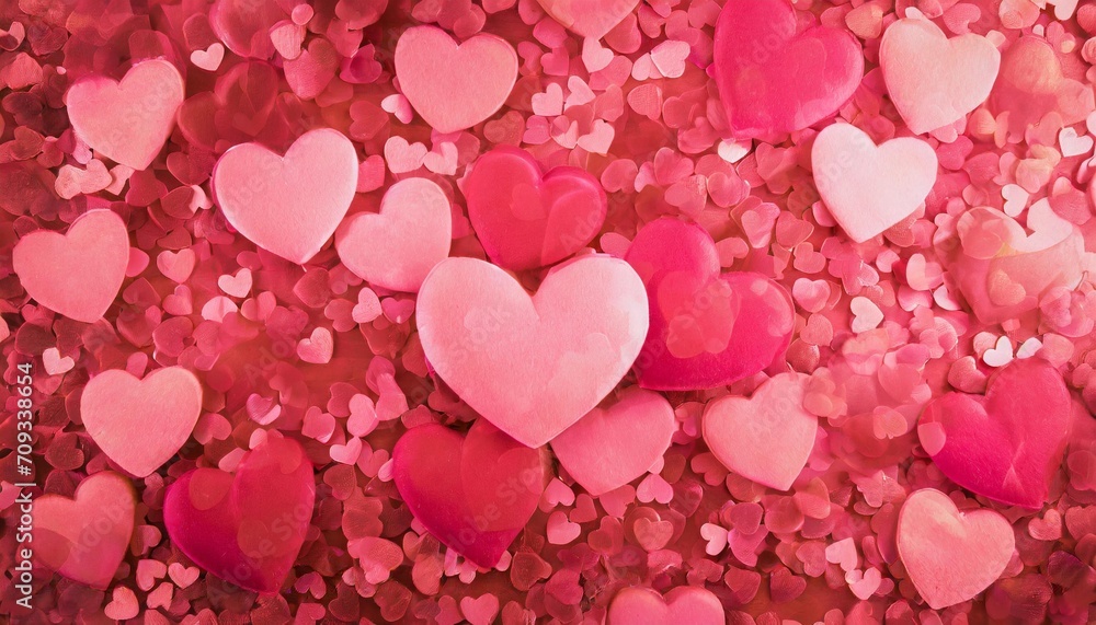 st valentine s hearts love filled background