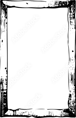 Vektorgrafik von keltischen Knoten Bilderrahmen, schwarz-weiß, modern pompös 