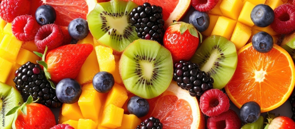fruit mixture fruit mixture