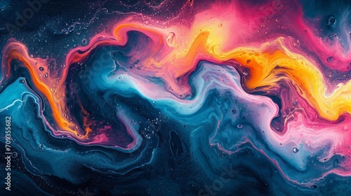 Abstract fluid patterns