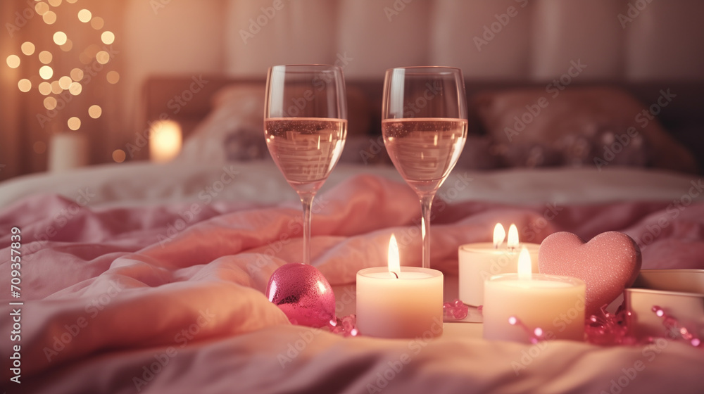 candles and rose petals candles and rose petals