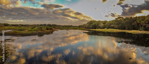 Cloud reflection