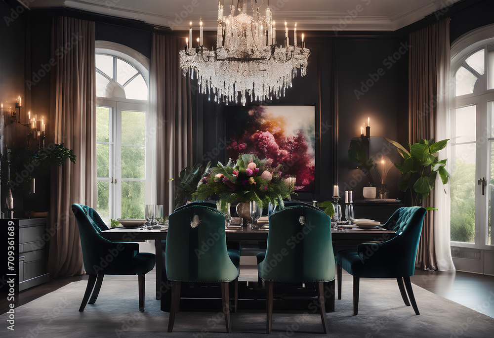 Fototapeta premium luxury home interior