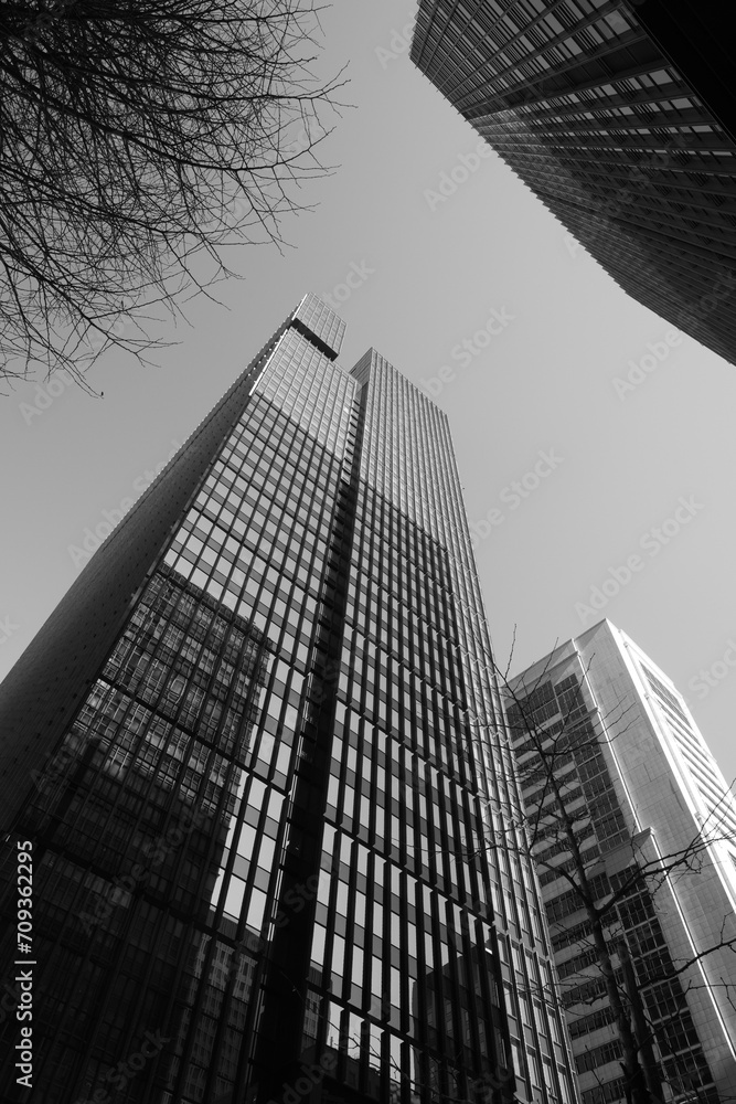 Fototapeta premium 大手町周辺の高層ビル