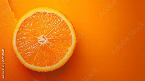 orange color Wallpaper - generative ai
