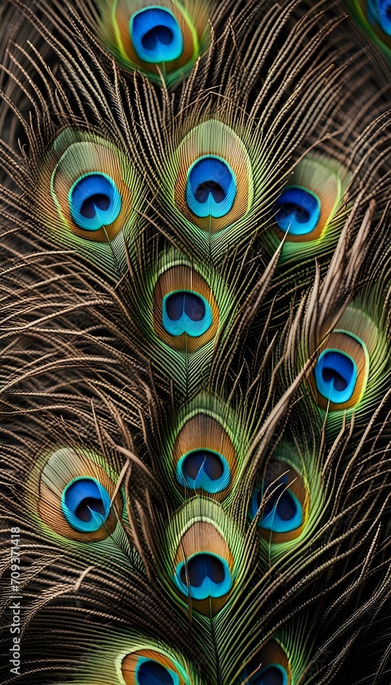Fototapeta premium Peacock Feathers