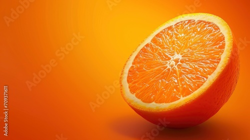 orange color Wallpaper - generative ai