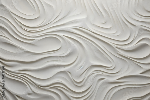 wavy textured white wall surface texture background