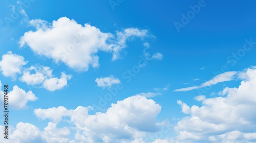 blue bright sky background illustration clouds sunny, clear vibrant, sunrise sunday blue bright sky background © vectorwin