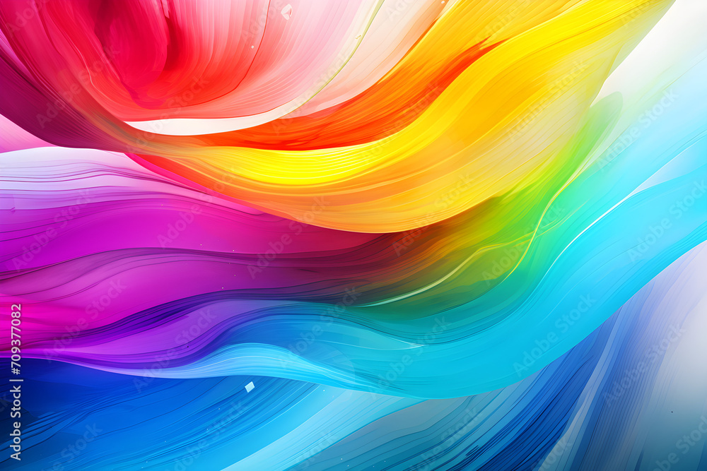 abstract flowing rainbow background abstract flowing rainbow background
