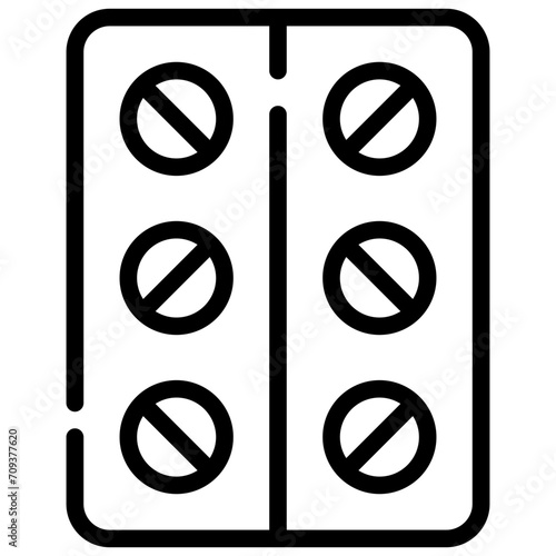 Pill Box Icon