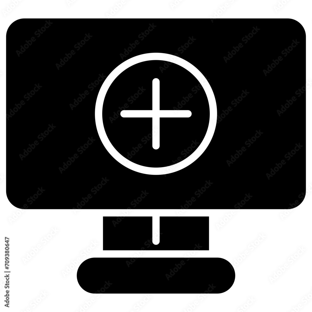 Obraz premium Monitor Icon