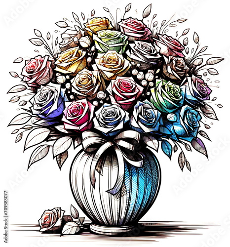 Bouquet of flowers 