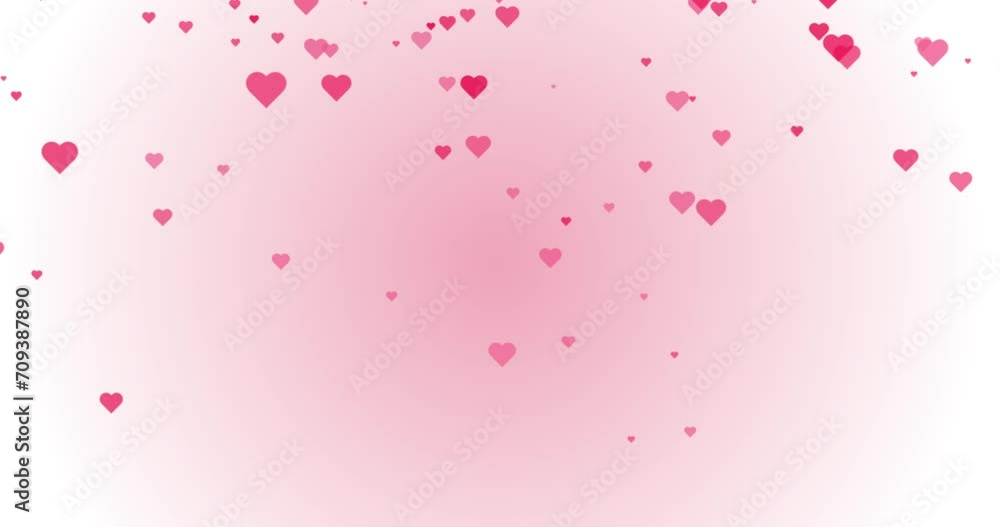 Pink Hearts animation for Valentine's day Greeting love video. 4K Romantic animation on gradient background for Valentine's day, St. Valentines Day, Mother's day, Wedding anniversary invitation. Pink Hearts animation for Valentine's day Greeting love video. 4K Romantic animation on gradient background for Valentine's day, St. Valentines Day, Mother's day, Wedding anniversary invitation.