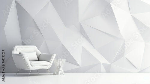 Fototapeta Naklejka Na Ścianę i Meble -  modern wallpaper white background illustration texture simple, elegant monochrome, neutral fresh modern wallpaper white background