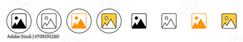 Free Download Picture icon set vector. photo gallery sign and symbol. image icon - GFXLoad