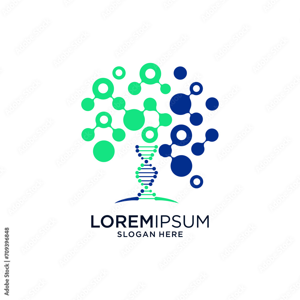 Flat dna spiral logo logo design abstract logo DNA symbol Flat dna spiral logo logo design abstract logo DNA symbol