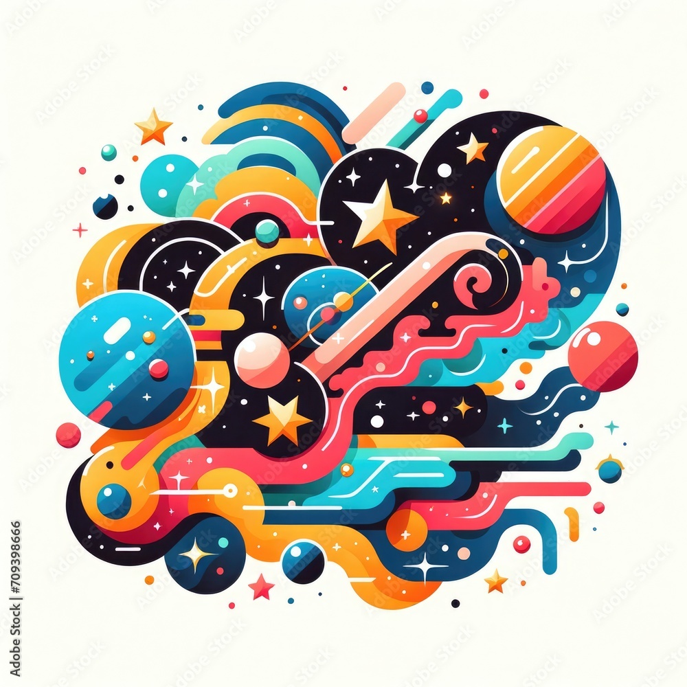 Whimsical Cosmic Dance Whimsical Cosmic Dance