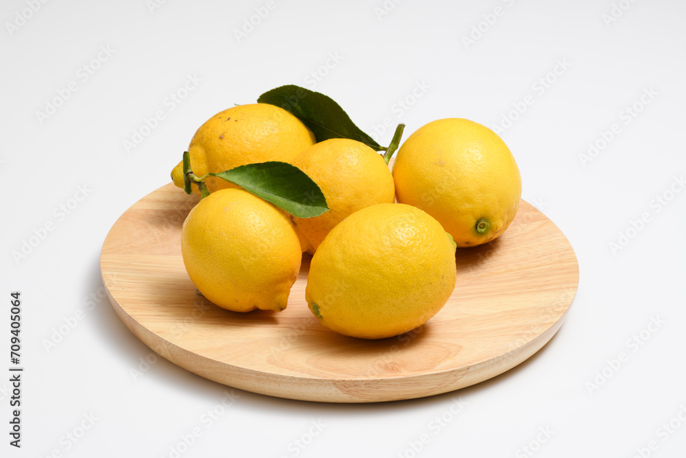 レモンの木皿盛り