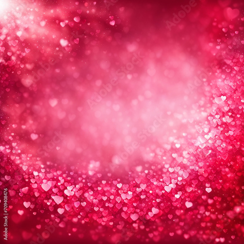 Abstract Valentine day background, valentine texture. Love concept. pink, red background, Valentine day banner design for use.