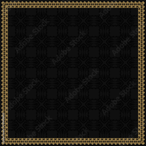 Photography vintage frame border ornament