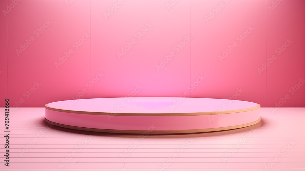 pink platform for product display interior podium pink platform for product display interior podium