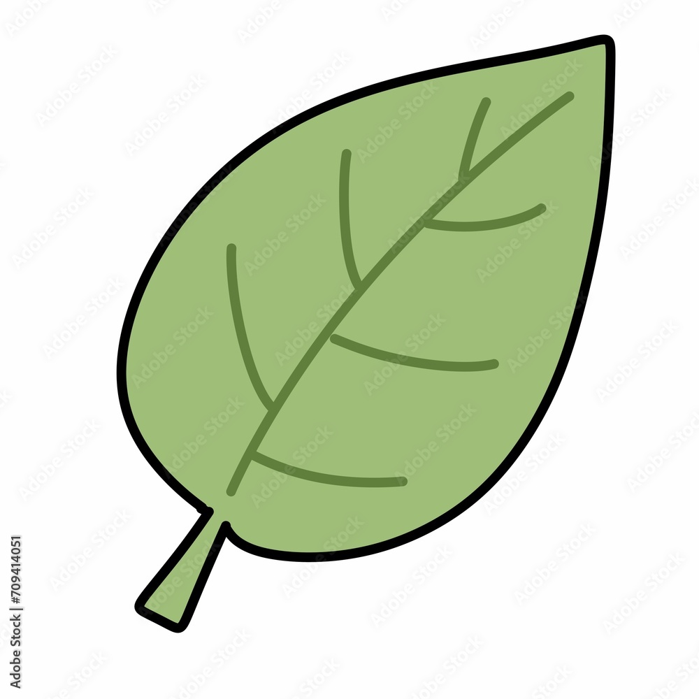 leaf icon illustration