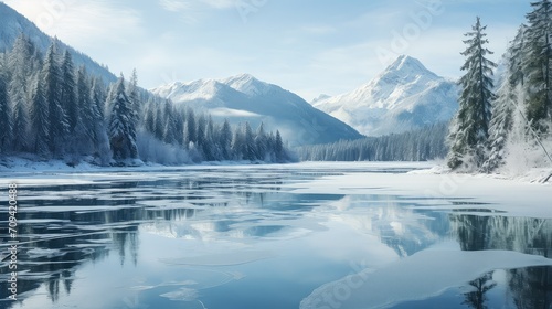 snow frozen ice background illustration winter chill, cold crystal, arctic icicle snow frozen ice background © vectorwin