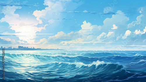 sea background © Aura