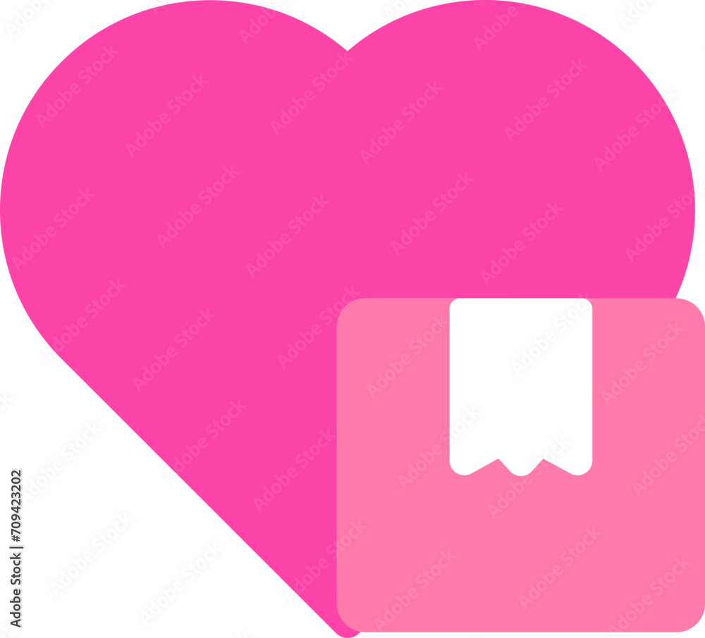 pink love icon for valentine day pink love icon for valentine day