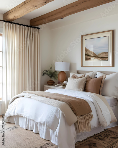 Modern coastal bedroom