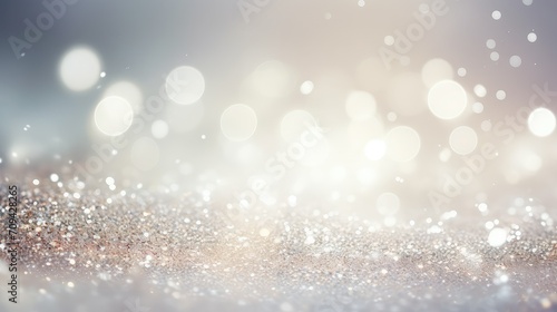 shimmer white glitter background illustration shine glisten, snow ice, crystal silver shimmer white glitter background © vectorwin