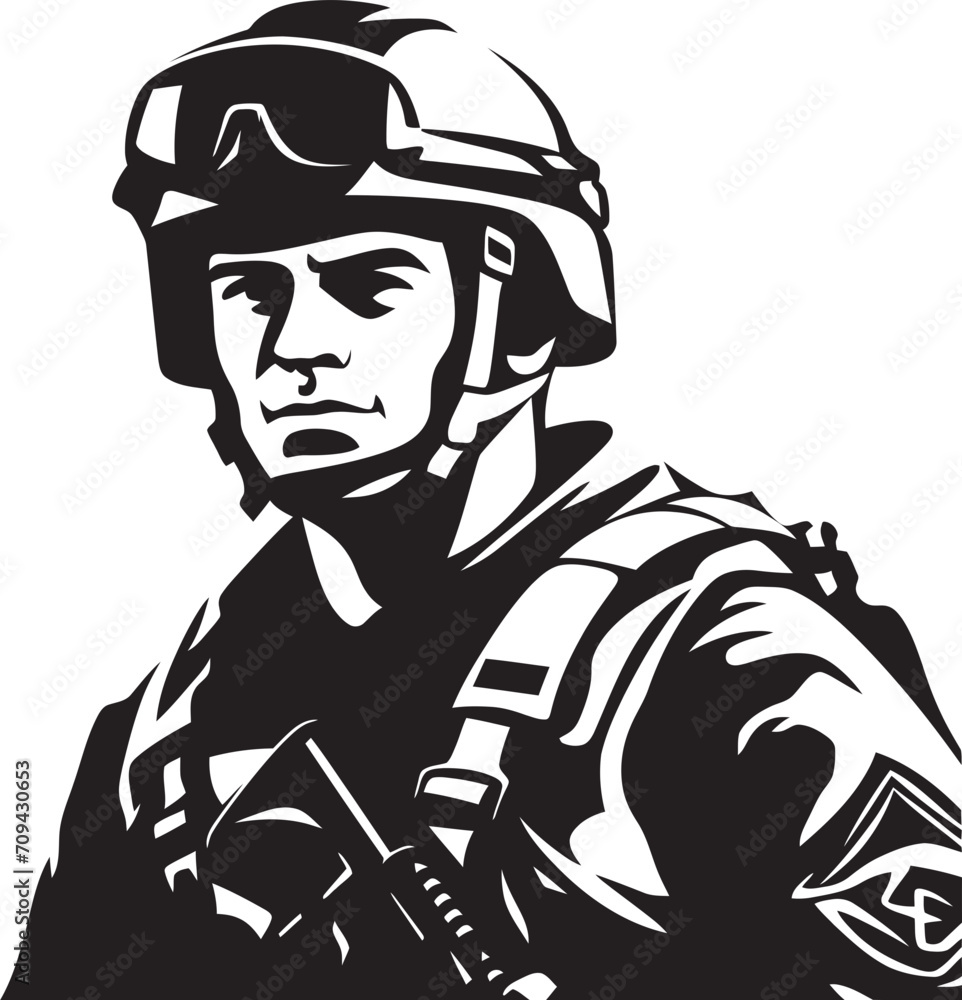 Warrior Whispers Vector Black Insignia for Combat Ghost Recon Combat Soldier Glyph Emblem in Black Warrior Whispers Vector Black Insignia for Combat Ghost Recon Combat Soldier Glyph Emblem in Black