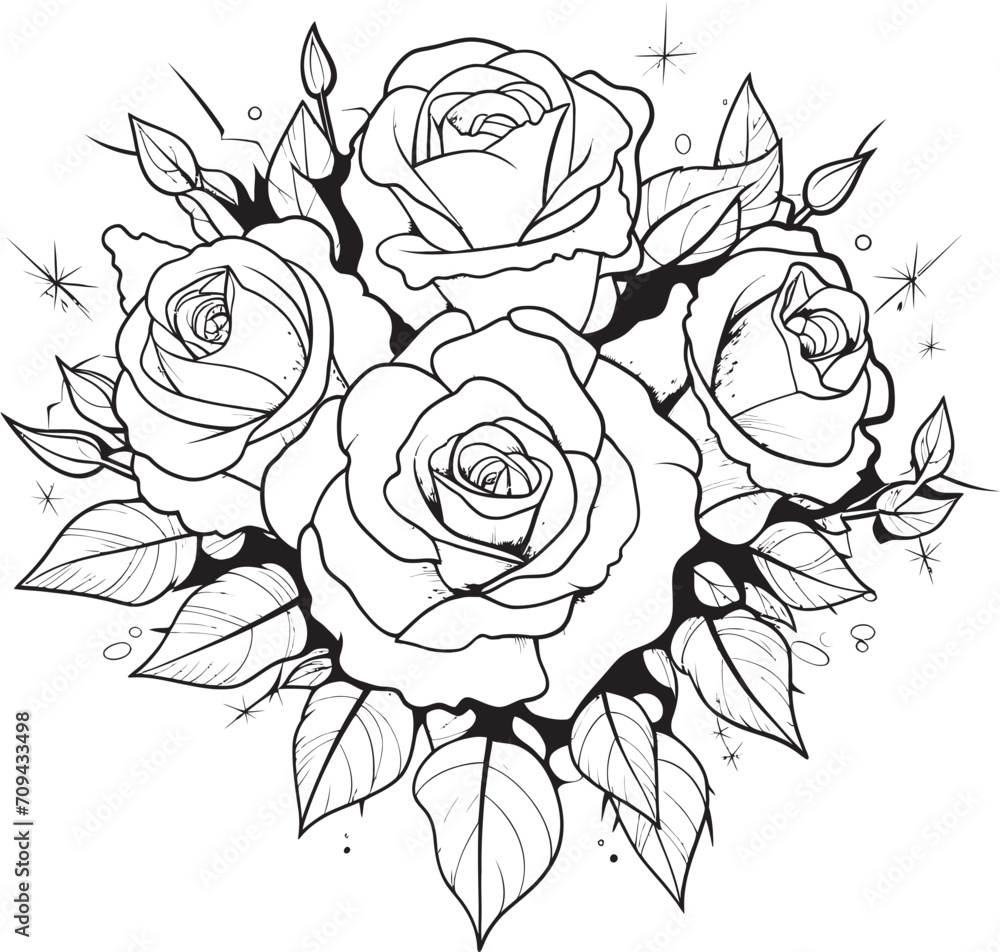 Fine Etchings Artful Rose Design in Sleek Black Vector Emblem Sacred Geometry Symphony Vector Black Logo with Mandala Pattern Fine Etchings Artful Rose Design in Sleek Black Vector Emblem Sacred Geometry Symphony Vector Black Logo with Mandala Pattern