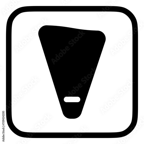 Editable pastry bag vector icon. Bakery, cooking, appliances,  kitchenware, food. Part of a big icon set family. Perfect for web and app interfaces, presentations, infographics, etc