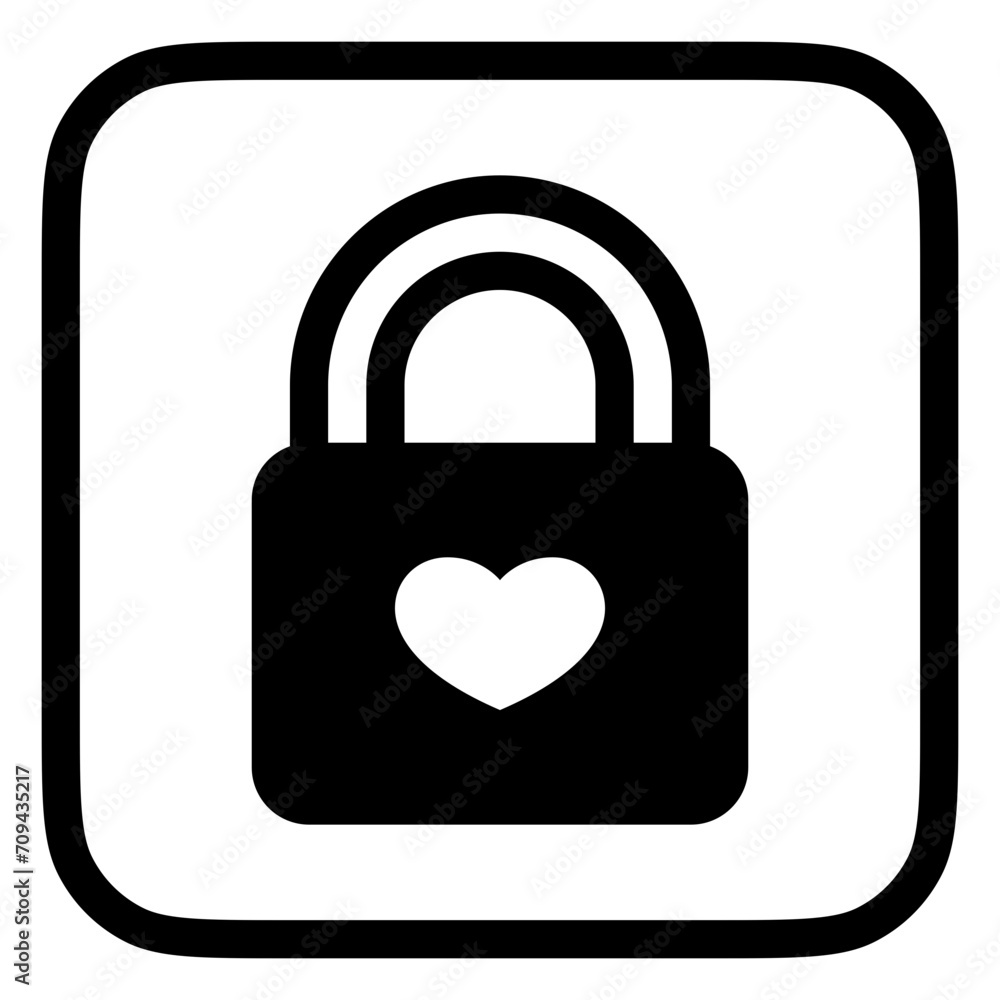 Editable heart lock, love lock vector icon. Wedding, valentine, love, celebration. Part of a big icon set family. Perfect for web and app interfaces, presentations, infographics, etc Editable heart lock, love lock vector icon. Wedding, valentine, love, celebration. Part of a big icon set family. Perfect for web and app interfaces, presentations, infographics, etc