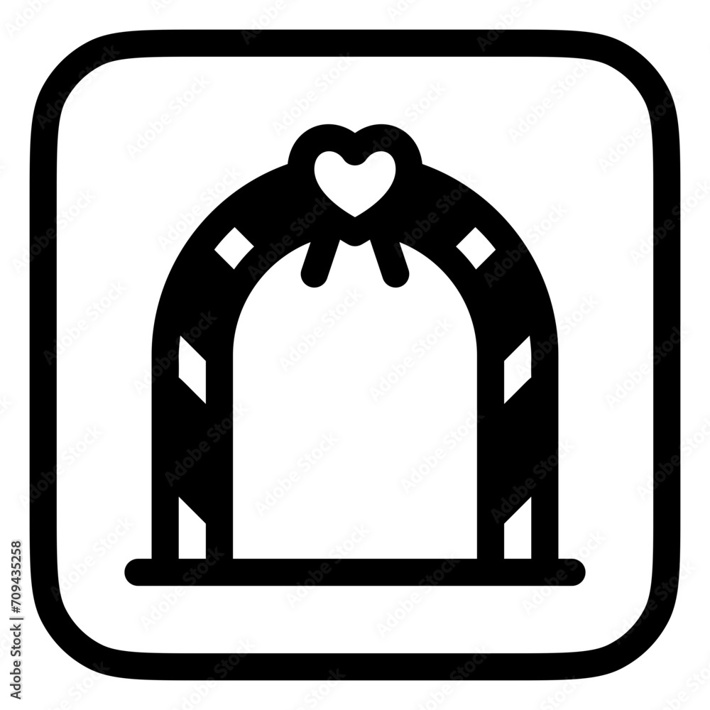 Editable wedding altar vector icon. Wedding, valentine, love, celebration. Part of a big icon set family. Perfect for web and app interfaces, presentations, infographics, etc Editable wedding altar vector icon. Wedding, valentine, love, celebration. Part of a big icon set family. Perfect for web and app interfaces, presentations, infographics, etc