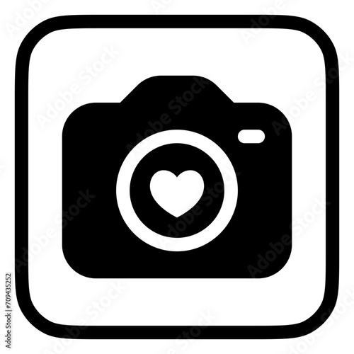 Editable wedding photography vector icon. Wedding, valentine, love, celebration. Part of a big icon set family. Perfect for web and app interfaces, presentations, infographics, etc
