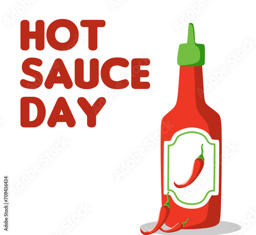 Hot Sauce Day with hot sauce