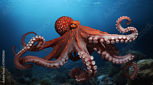 common octopus. octopus vulgaris © Aura