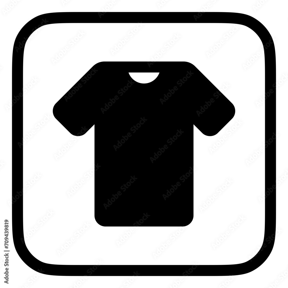 Editable t-shirt vector icon. Clothing, fashion, apparel. Part of a big icon set family. Perfect for web and app interfaces, presentations, infographics, etc Editable t-shirt vector icon. Clothing, fashion, apparel. Part of a big icon set family. Perfect for web and app interfaces, presentations, infographics, etc