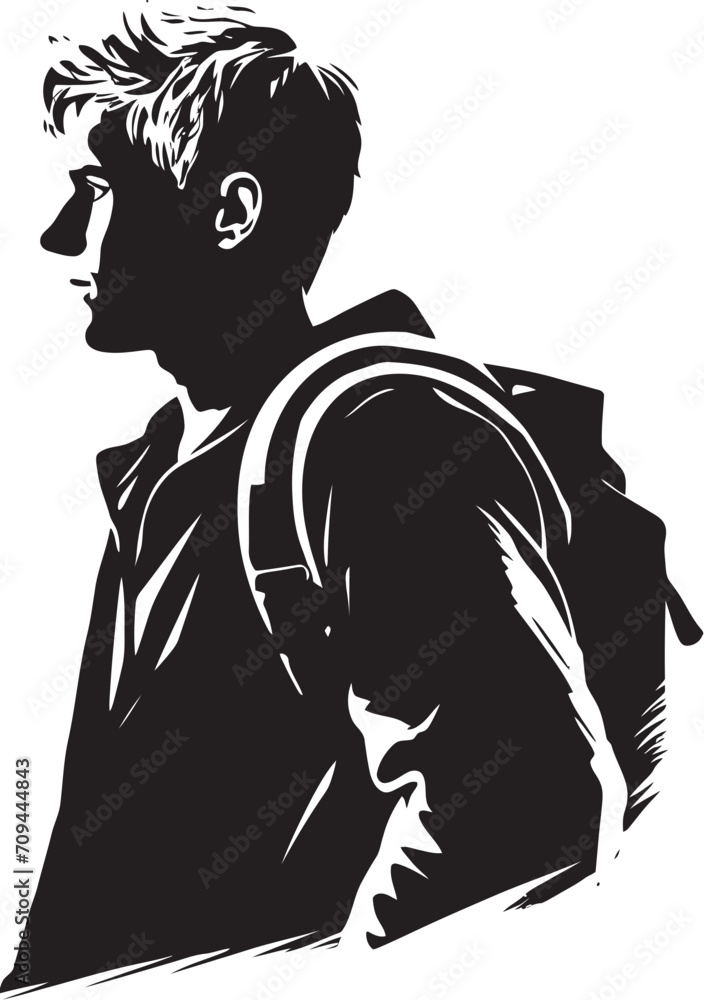EduExcellence Symbolic Vector Black Logo for Male Student Achievement Masculine Merit Dynamic Black Icon for High Performing Male Students EduExcellence Symbolic Vector Black Logo for Male Student Achievement Masculine Merit Dynamic Black Icon for High Performing Male Students