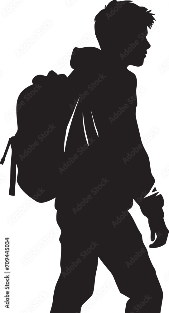 Strategic Scholar Black Logo Design for Goal Driven Male Students