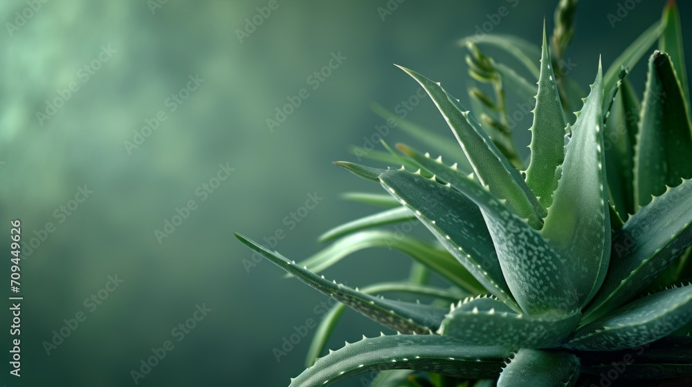 Aloe Vera, fresh leaf of Aloe Vera in farm garden with a natural background sun light and bokeh nature green Aloe Vera, fresh leaf of Aloe Vera in farm garden with a natural background sun light and bokeh nature green