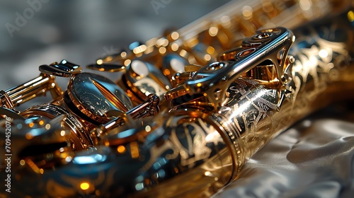 Lustrous Brass: Saxophone's Shine and Sophistication 
