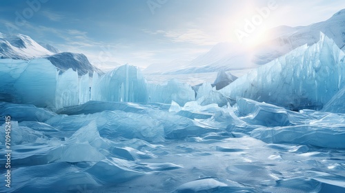 cold glacier ice background illustration snow melt, climate arctic, antarctic environment cold glacier ice background
